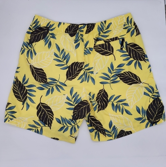 Nautica Men's Sz XL Blue Tropical Print Quick Dry - Picture 5 of 10